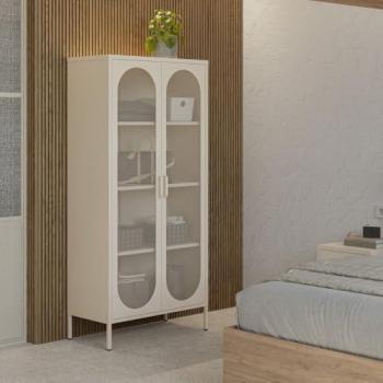Diora Metal Chic 80x170 H – Credenza con 3 Ripiani