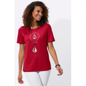 T-shirt couleur rouge – Coton 100% – Modèle L – Code 40