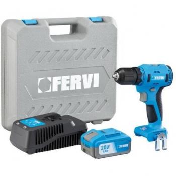 Fervi FB20CD3AB-14B Trapano a Batteria 20V Brushless