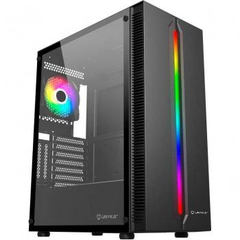 Caixa de Energia Unyka ATX Armor Lumina Preta RGB