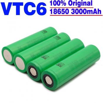 Sony US18650VTC6 3,7 V 3000mAh Lithium-Ionen-Akku