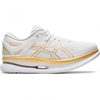 ASICS Damen 1012A130-100-7M Trail-Laufschuh, Weiß Pure Gold, 39 EU