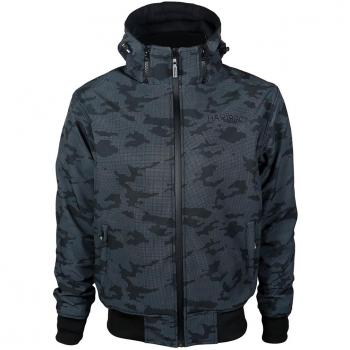 Felpa Moto Harisson STEWART con Cappuccio Digital Camo taglia XL