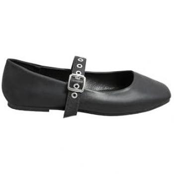 Yours Curve Mary Jane Rivet Noires Ajustement Extra Large EU 39