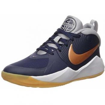 Nike Team Hustle D 9, Chaussures de Basketball pour Enfants, Multicolore