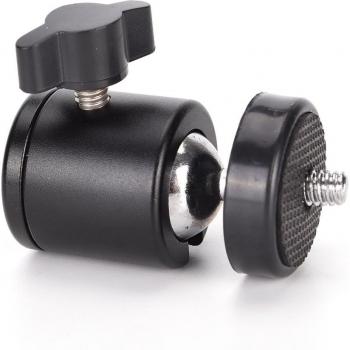 1/4 Mini Smart Ball Head with Lock for Tripod
