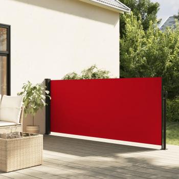 VidaXL Markise Ausziehbar Rot 120x500 cm