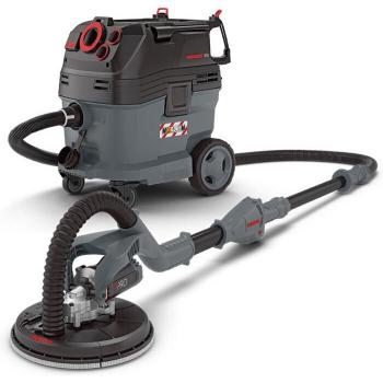 MENZER LHS 225 PRO Langhalsschleifer und Nass-Trocken-Sauger Set