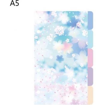Set de Separadores A5 A6 Flor de Cerezo 20CB