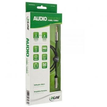 Cavo audio prolunga jack 3,5 mm stereo 0,5 m
