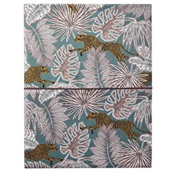 Drap plat imprimé en percale de coton, LUXURIA Multicolore, 240 × 300 cm