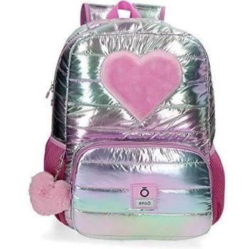 Mochila Portaordenador Enso Fancy Adaptable Rosa