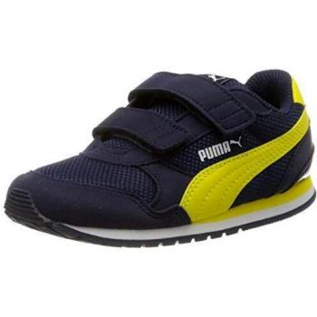 PUMA ST Runner V2 Mesh V INF, Calzado Unisex para niños, Azul