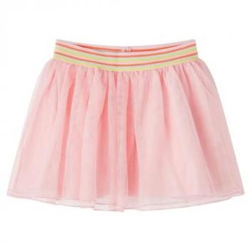 Gonna in Tulle per Bambina Rosa Chiaro 92