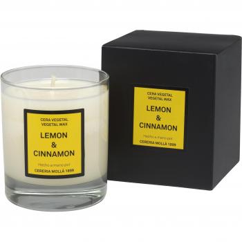 Vela Floral Citrus con Especias, Cera Vegetal