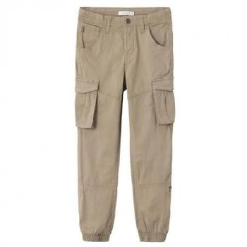 NAME IT Stoffhose Ryan 13151735 Beige Regular Fit für Jungen