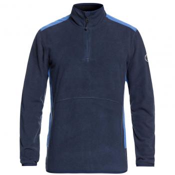 Quiksilver Aker Polaire Demi-Zip Homme Dress Blues L