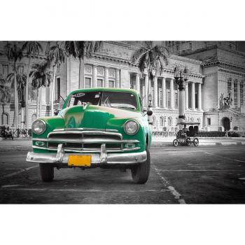 Havana Classic Car Tapete – 1266 mm, 3D‑Effekt
