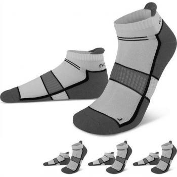 Normani Komfort Sneakersocken 4 Paar mit Fersenlasche