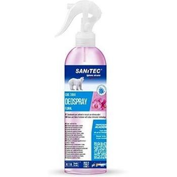 Sanitec Deospray Emozioni, Deodorante ambiente, Fiori Bianchi, 300 ml