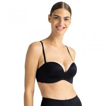 Dorina Push-Up Stütz-BH Schwarz 85B