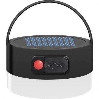 Regenfest Solar‑Zeltleuchte „NimbusFlex“ – Beweglich & Batteriebetrieben
