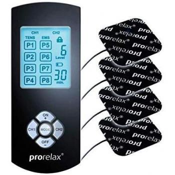 Appareil d'électrostimulation prorelax TENS/EMS Duo Comfort Blackline