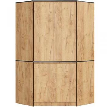 Höffner Eckschrank Holzoptik 180 cm