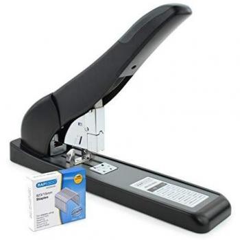 Rapesco Eco HD-210 Heavy Duty Stapler Plastic 210 Sheet Black