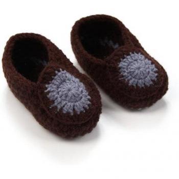 Soft Patchwork Baby Shoes