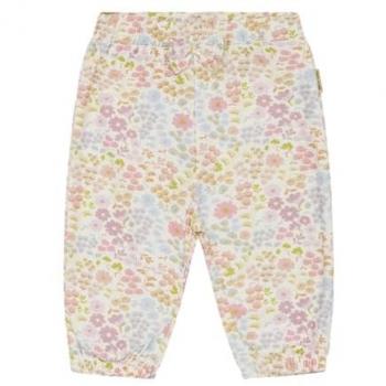 Hust&Claire Jogginghose mit floralem Design und Schleife