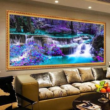 5D DIY Diamant Borduurwerk Waterval Scenic