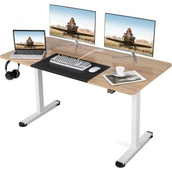Scrivania Home Office Regolabile con Foro