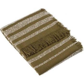 Plaid Linéaire Frangé Hoem Jour 180 cm
