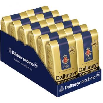 Prodomo zrnková káva Dallmayr 12×500 g – německý originál