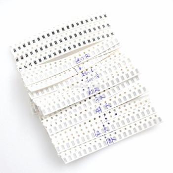 Resistor SMD 1206 Kit Variado 1% 660 Piezas
