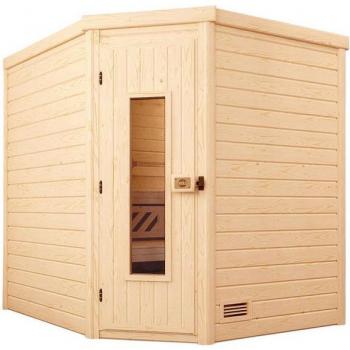 Isolierte Holztür Sauna WEKA TURKU 2