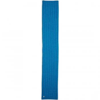 TOMMY HILFIGER Logo Schal blau