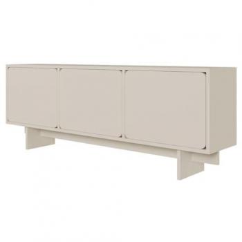 SELSEY Mueble para TV 150 cm Gris