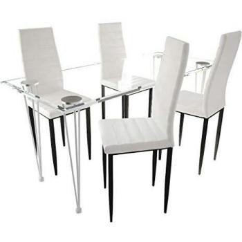 Mesa Plegable de Masajes VidaXL Madera 4 Cuerpos – Color Blanco Crema con Kit