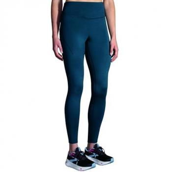 BROOKS Damen Lauftight Spark dunkelblau Größe S