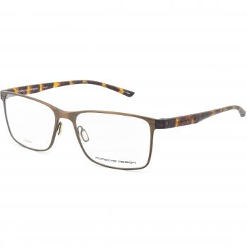Porsche Design P8346-E-57 Spectacle Frame Gold 57 mm NEW