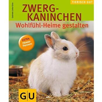 Zwergkaninchen, Wohlfühlheime gest. gelb 12 x 3,5 cm