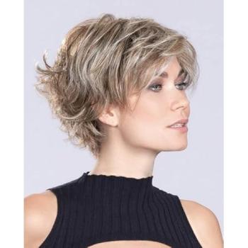 High Power Relaxing Metallic Blonde Synthetic Wig by Ellen Wille – Large Rooted