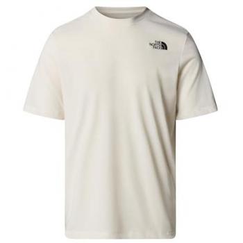 The North Face T-Shirt für Männer mit Label-Print in Offwhite, Größe S
