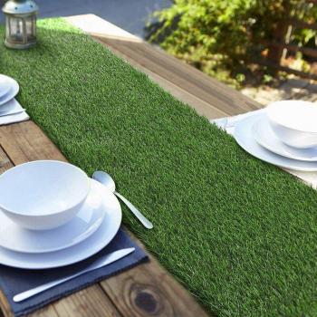 Decoración Verde para Mesa 12×108