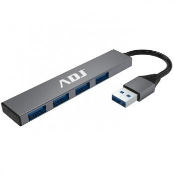 ADJ USB‑HUB 3.2 Gen 1 (4 Ports) – Dockingstation für Laptop
