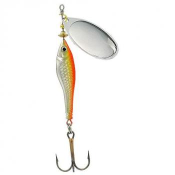 Jenzi Kunstköder Phantom-F Legend – 12 g Silber/Orange