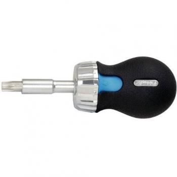 Set Mini-Vis à clic 6 Embouts Chrome