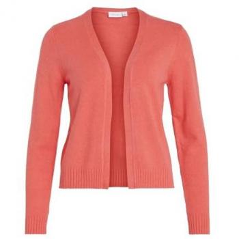 Noémie Cardigan court maille rose Ril